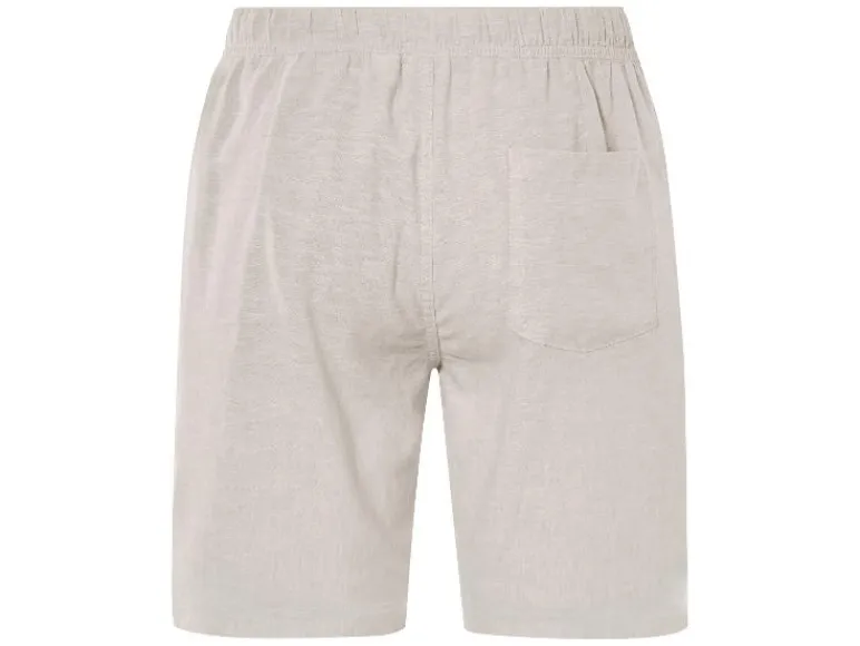 Korte linnen heren broek<LIVERGY® Best
