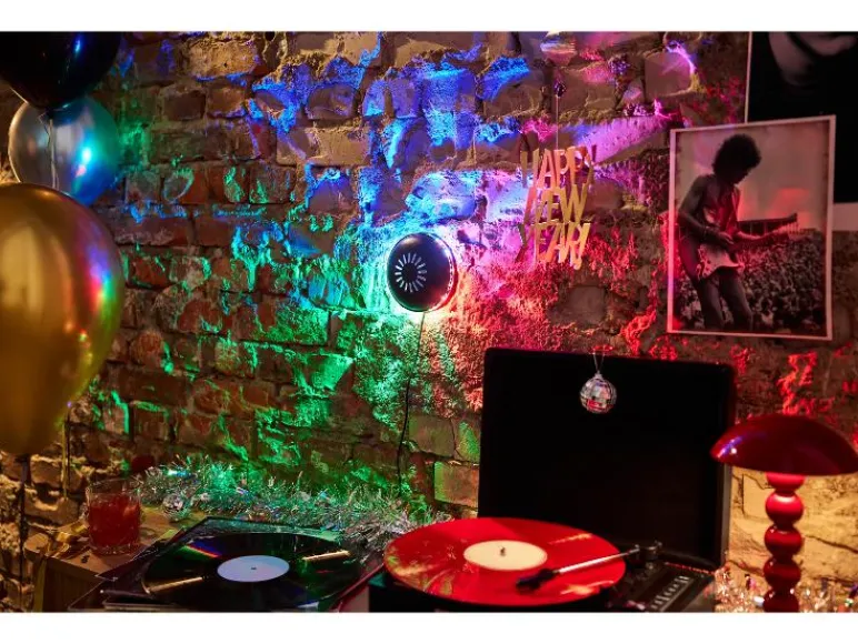LED-partylamp met audiosensor<LIVARNO® Sale