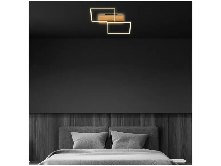 LED-plafondlamp met backlight<Briloner Outlet