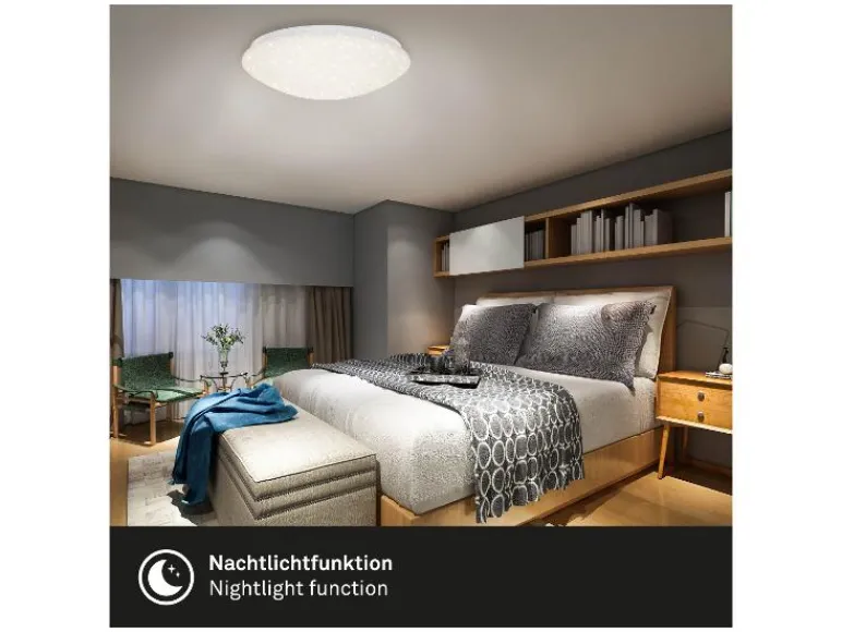 LED-plafondlamp met sterreneffect<Briloner Hot
