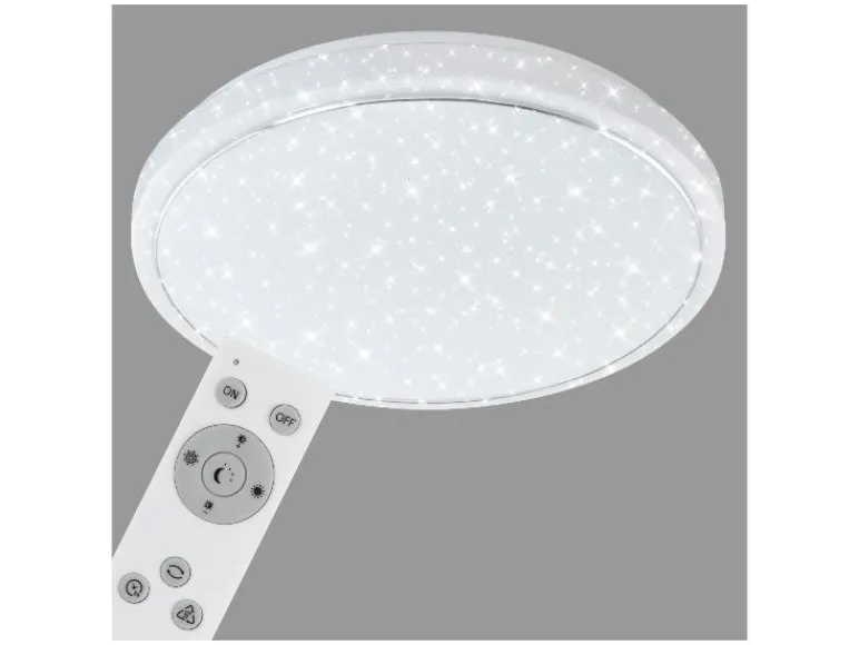 LED-plafondlamp met sterreneffect<Briloner Hot