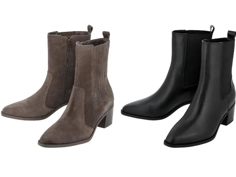 Leren dames chelsea boots<esmara® Clearance