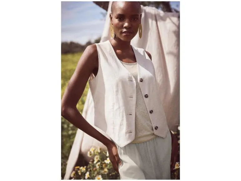 Linnen dames top<esmara® New