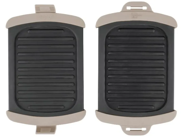 Magnetron grillplaten 2-delig<LIVARNO home Best
