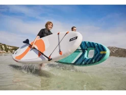 Opblaasbaar SUP-board Allround met kijkvenster<CRIVIT Hot