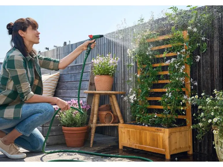 Plantenbak met klimrek<PARKSIDE® Best