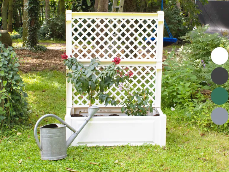 Plantenbak met klimrek<KHW Clearance