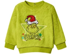 Pluche baby kerstset 2-delig The Grinch< New