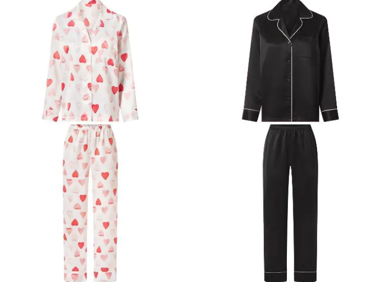 Satijnen dames pyjama<esmara® Clearance