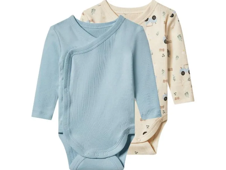 Set van 2 baby rompers<lupilu® Hot