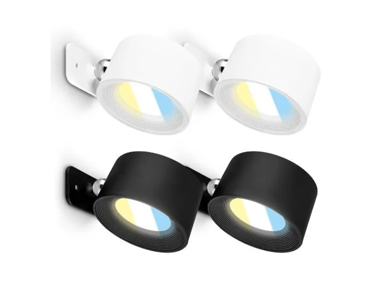 Set van 2 draadloze wandlampen<Briloner New