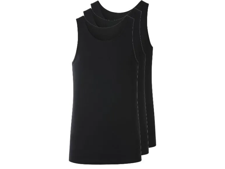 Set van 3 fijnrib heren hemden - Plus size<esmara Men Discount