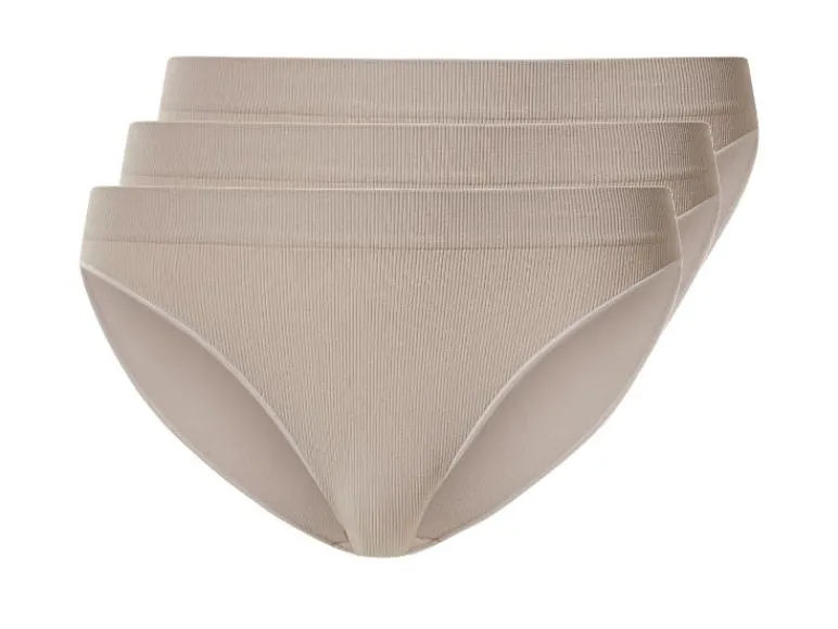 Set van 3 geribde dames onderbroeken<esmara® Online