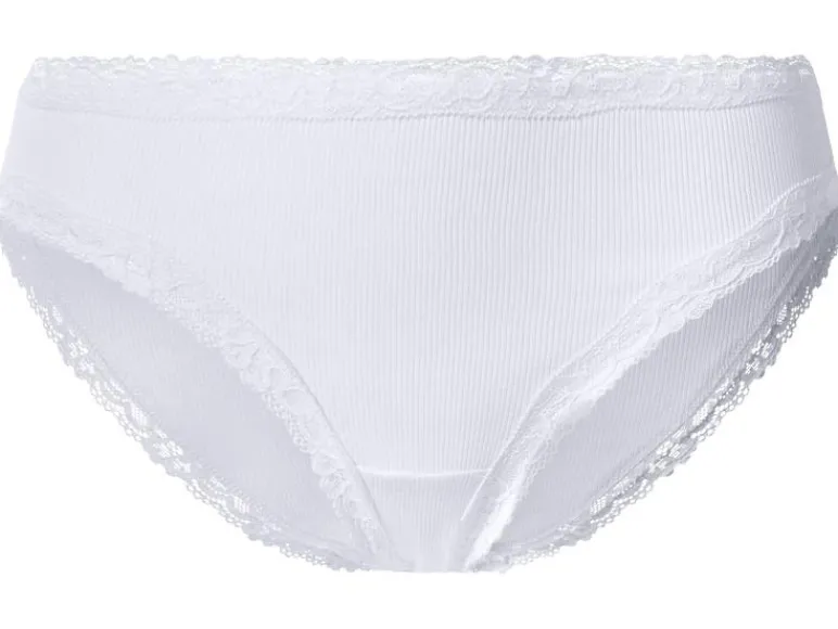 Set van 5 geribde dames onderbroeken<esmara® Clearance