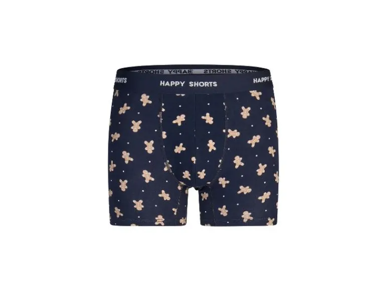 Set van 2 heren kerstboxers<Happy Shorts Sale