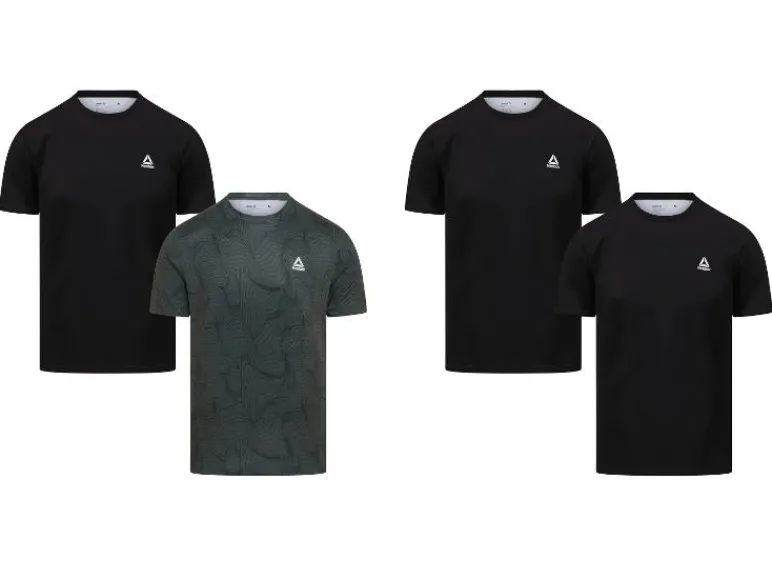 Set van 2 Heren T-shirts Active Wear<Reebok Outlet