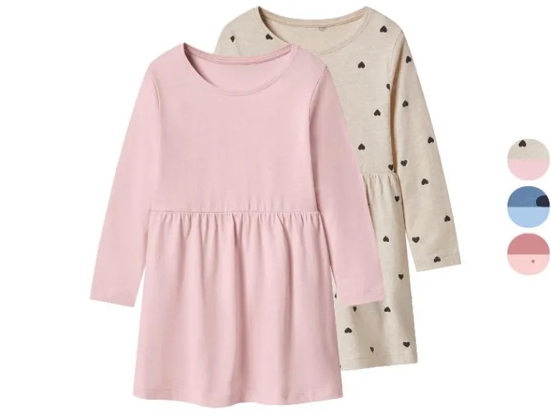 Set van 2 kinder jurken<lupilu® Sale