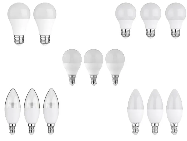 Set van 2 of 3 LED-lampen<LIVARNO®
