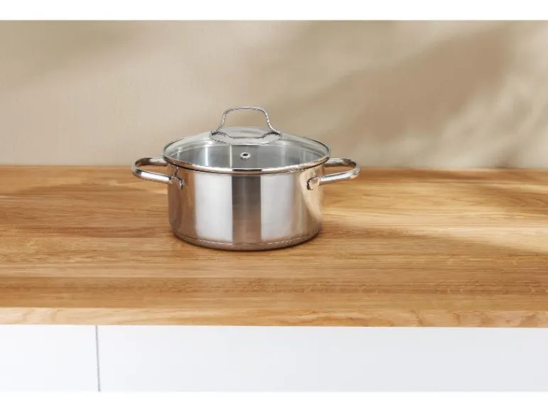 Set van 3 RVS kookpannen<SILVERCREST® Online