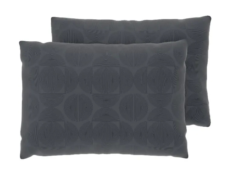 Set van 2 satijnen kussenslopen 60 x 50 cm<LIVARNO® Clearance