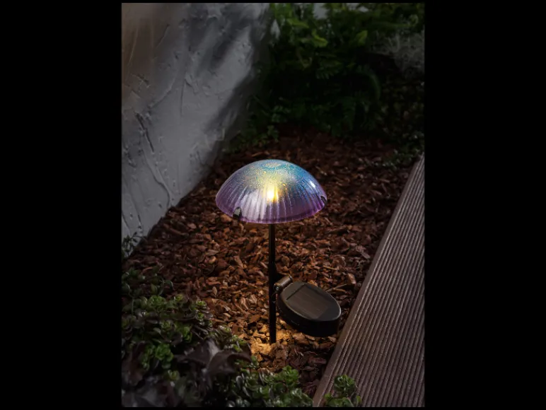 Solar LED-paddenstoel<LIVARNO home Outlet