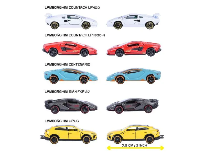 Speelgoedauto 5-delige geschenkset Speelauto 5-delige cadeauset<Majorette Discount