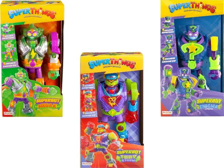 Superbot Speelfiguur<SuperThings Online