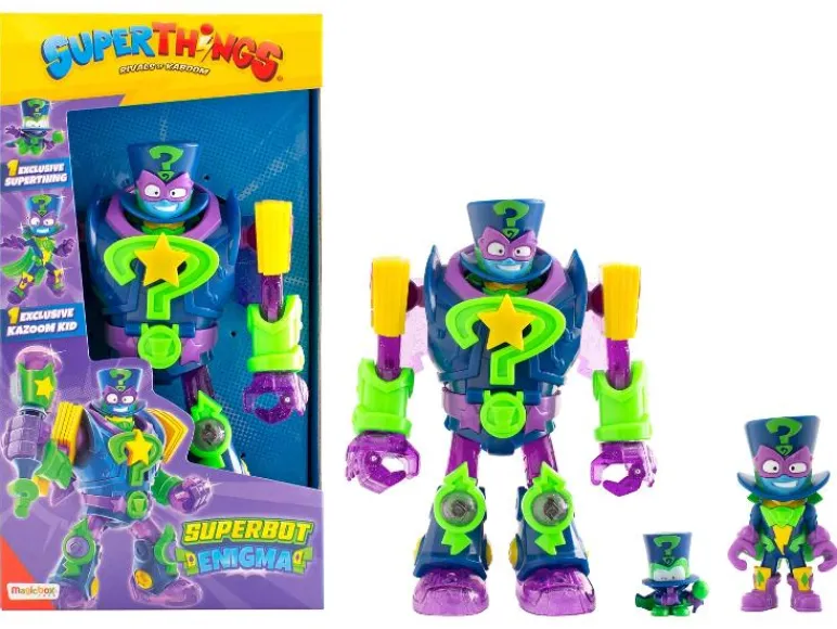 Superbot Speelfiguur<SuperThings Online