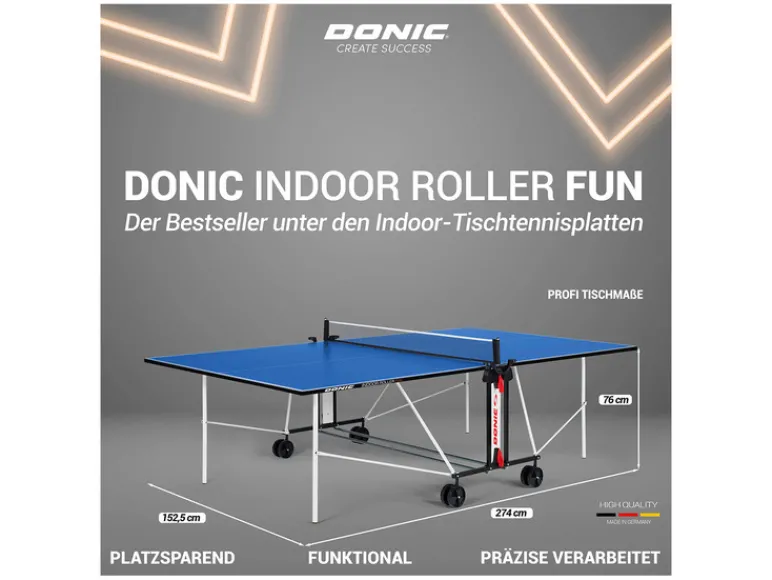 Tafeltennistafel Indoor Fun<DONIC