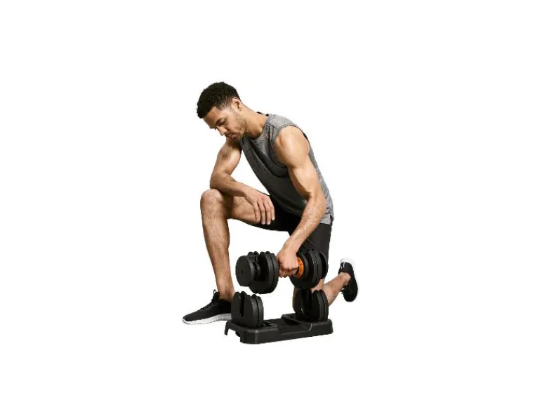 Verstelbare dumbbell 25 kg<CRIVIT Hot