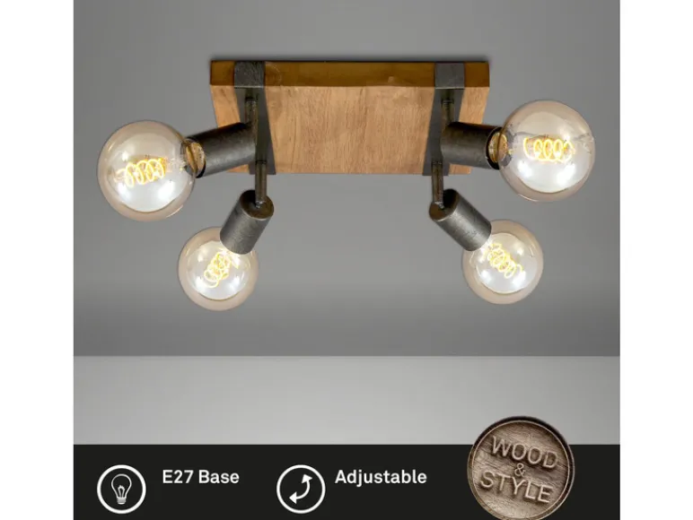 Wand- en plafondlamp<Briloner Hot