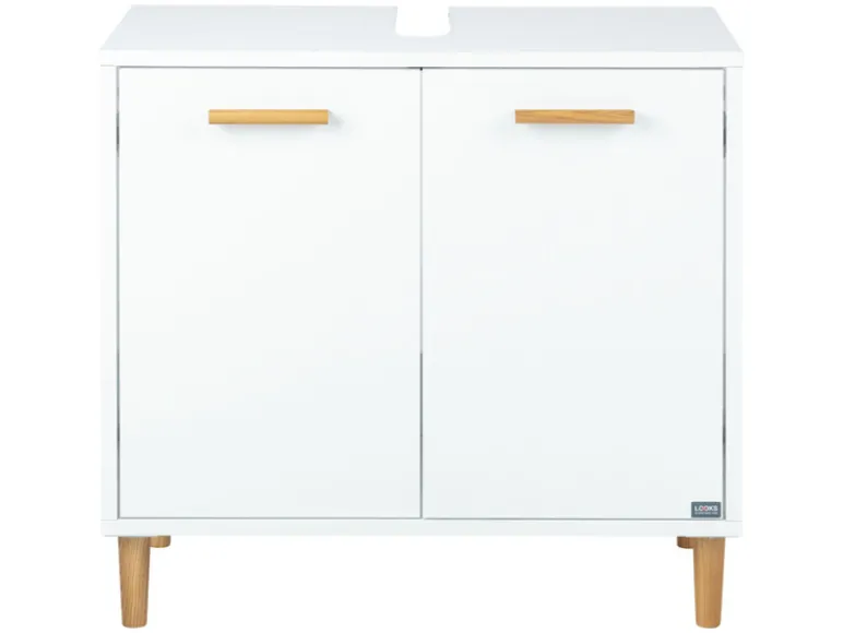 Wastafelonderkast met softclose-functie, wit<LOOKS by Wolfgang Joop New
