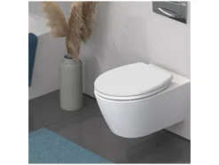 WC zitting duroplast FAMILY WHITE met soft-close-mechanisme en snelsluiting<Schütte Discount